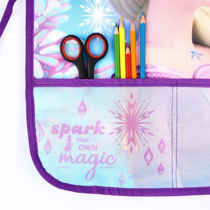 Фартук детский, р-р. 490 х 395 мм. Фиолетовый Фартук детский, р-р. 490 х 395 мм. Фиолетовый