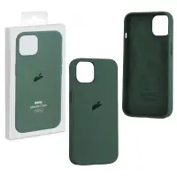 Чехол iPh 13 Silicon Case 100% ORG Clover (MagSafe + анимация NFC) c LOGO