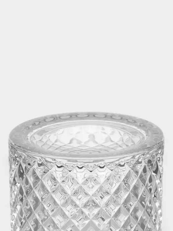 Конфетница Доляна &laquo;Рапунцель&raquo;, 550 мл, 10.5&times;10.5&times;18 см, стекло, прозрачная