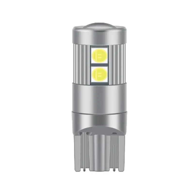 T126 T10/белый/ (W2.1x9.5d) CANBUS 9SMD 3030 12-24V W5W коробка 2 шт.