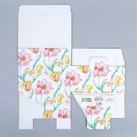 Коробка подарочная сборная, упаковка, «С 8 марта», 15 х 15 х 7 см Коробка подарочная сборная, упаковка, «С 8 марта», 15 х 15 х 7 см