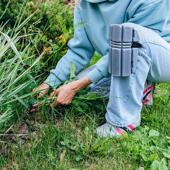 Наколенники защитные, универсальные, 19 × 16.5 см, серые Наколенники защитные, универсальные, 19 × 16.5 см, серые