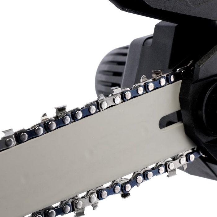 Пила цепная аккумуляторная ТУНДРА, 24 В, 1.5 Ач, Li-ion, 6 Пила цепная аккумуляторная ТУНДРА, 24 В, 1.5 Ач, Li-ion, 6", шаг 1/4", 36 звеньев