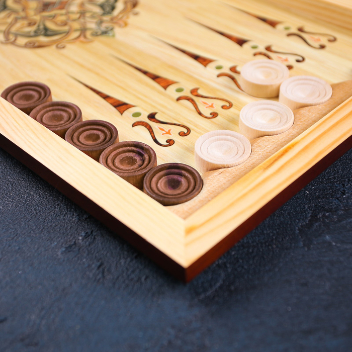 Нарды средние «Шторм не длится вечно» 50 × 50 см Нарды средние «Шторм не длится вечно» 50 × 50 см