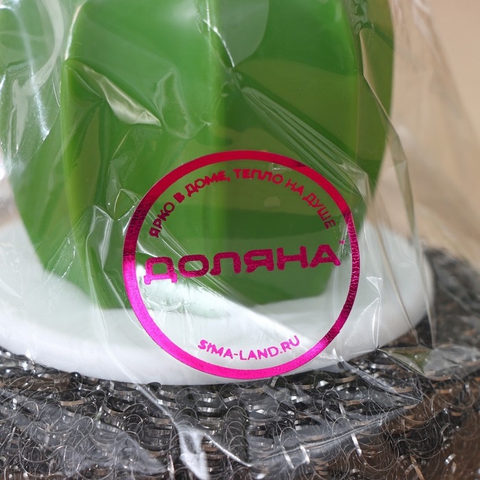 Щётка для мытья посуды Доляна «Кактус», металлическая губка, d=8 см Щётка для мытья посуды Доляна «Кактус», металлическая губка, d=8 см