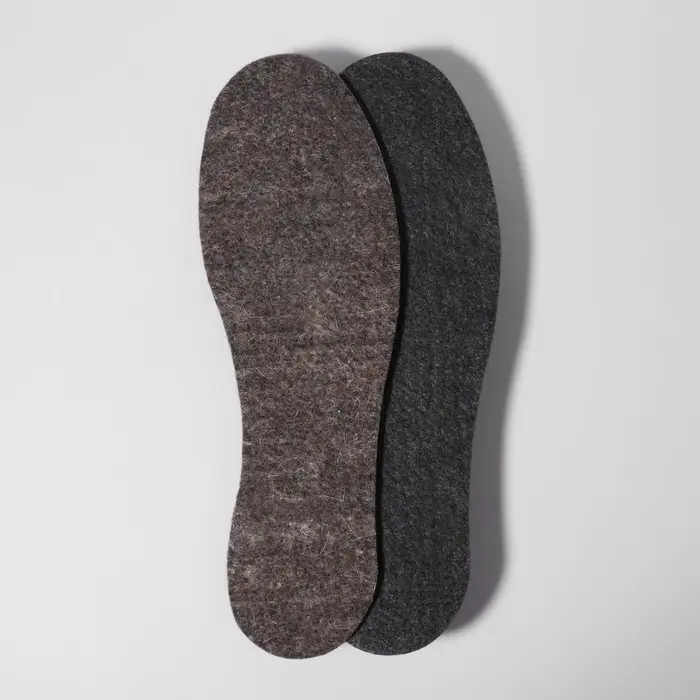 Стельки для обуви «Мягкий след», утеплённые, универсальные, р-р RU до 48 (р-р Пр-ля до 46), 30 см, коричневые Стельки для обуви «Мягкий след», утеплённые, универсальные, р-р RU до 48 (р-р Пр-ля до 46), 30 см, коричневые