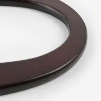 Ручки для сумки деревянные, 11.5&times;17 см, цвет коричневый