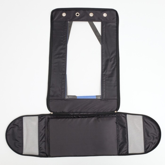 Сумка - переноска для животных Сумка - переноска для животных "Панорамная", с окном, 46 х 28,5 х 30 см, синяя