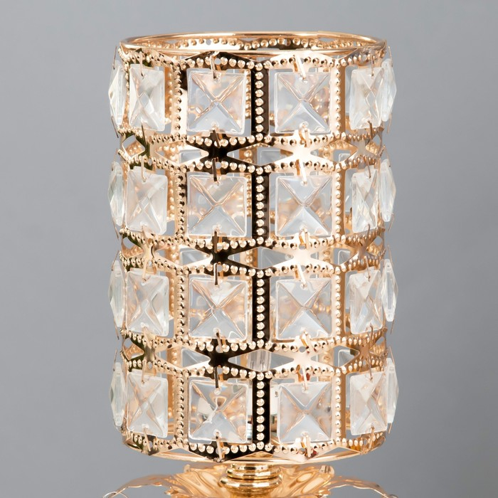 Светильник 16017/1 G4 20Вт золото 10,5х10,5х23,5 см RISALUX