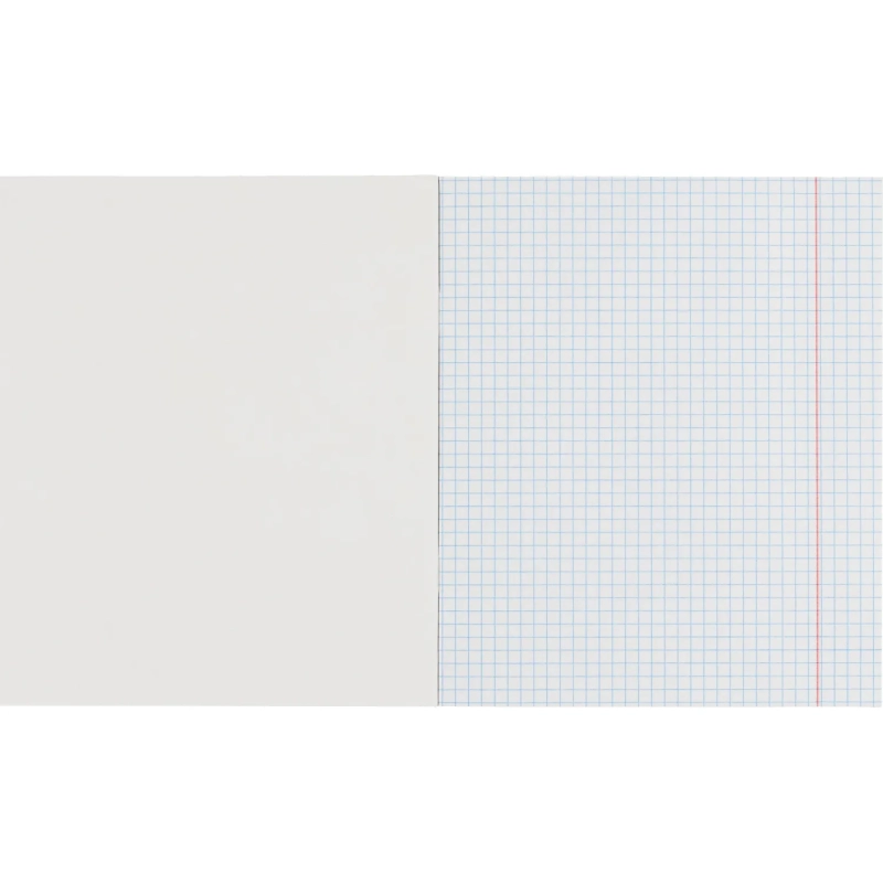 Бизнес-тетрадь Принты А5 48л, клетка, обл. мел. картон, скрепка,Цветы