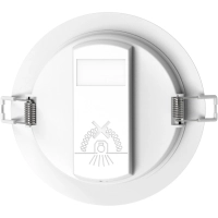 Светильник светодиодный LEDVANCE ECOCLASS DL 8W 865 WT IP44 FS1(644212)