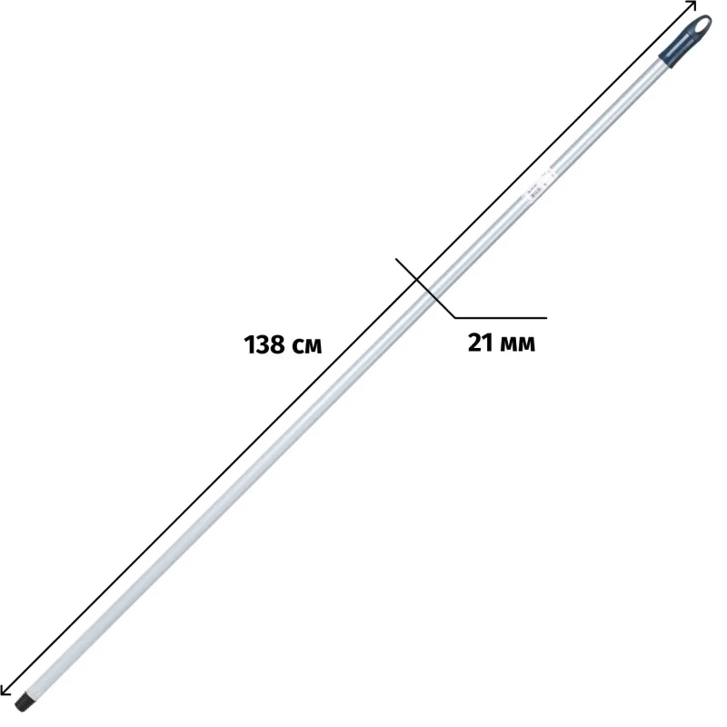 Рукоятка для щеток сталь/пластик 138см Vileda 100840