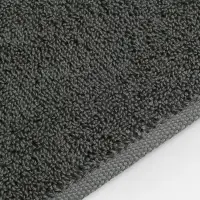 Полотенце махровое Terrychic, среднее, темно-серое