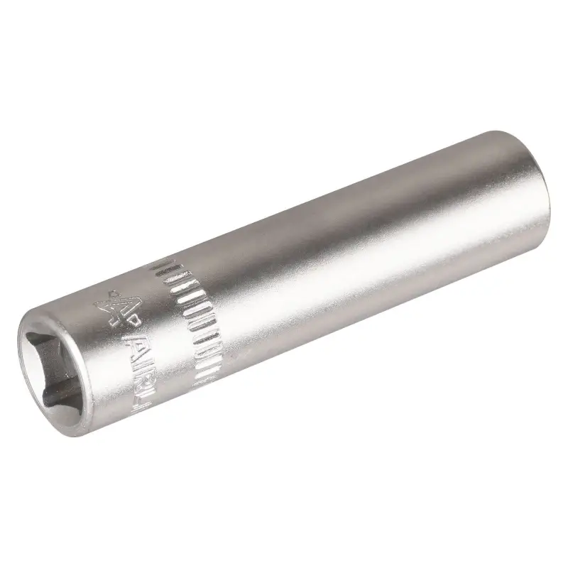 Головка торцевая 1/4"DR шестигранная 8мм, L=50мм пласт.подвес