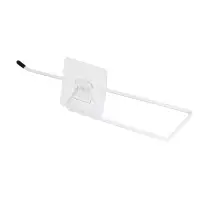 Держатель для бумажных полотенец тм VETTA, 29х4х9см, металл, ПВХ, 2 цвета