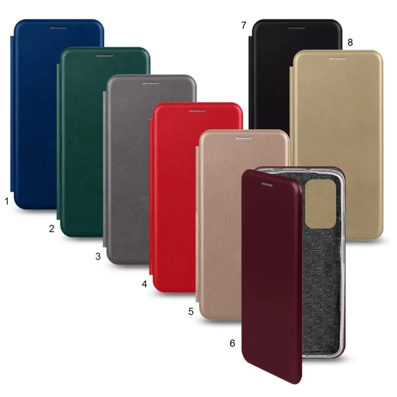 Чехол-книжка Samsung A72 цвета в ассортименте Чехол-книжка Samsung A72 цвета в ассортименте