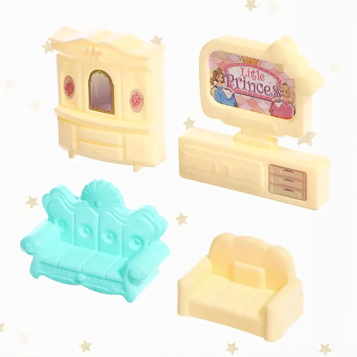 Кукольный домик &laquo;Сказочная жизнь&raquo; с куклой, питомцем и аксессуарами, свет, 19 см