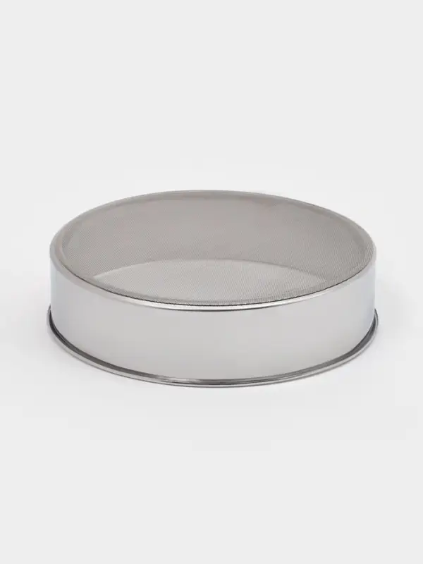 Сито для просеивания Доляна &laquo;Металлик&raquo;, d=21 см, серебристое