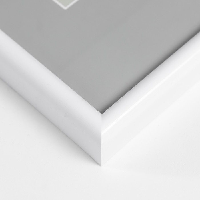 Фоторамка пластик Фоторамка пластик "Decoline" 21х29,7 см, (A4) белый