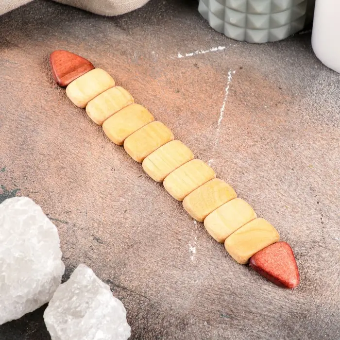 Четки перекидные Доброе Дерево «Змейка» 19 см, микс Четки перекидные Доброе Дерево «Змейка» 19 см, микс