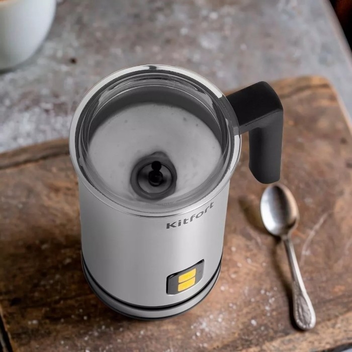 Капучинатор Kitfort КТ-7289, 500 Вт, 0.24 л, 4 режима, автоматическое отключение, серый Капучинатор Kitfort КТ-7289, 500 Вт, 0.24 л, 4 режима, автоматическое отключение, серый