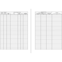 Журнал учета карточек граждан, подлежащих воинскому учету ВУ-03