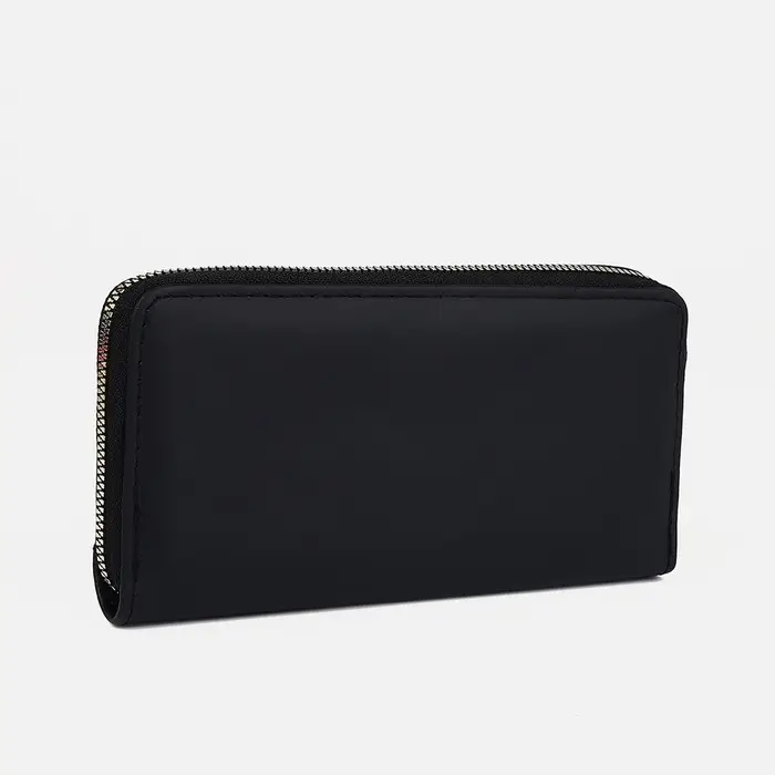 Кошелёк на молнии, цвет чёрный Кошелёк на молнии, цвет чёрный