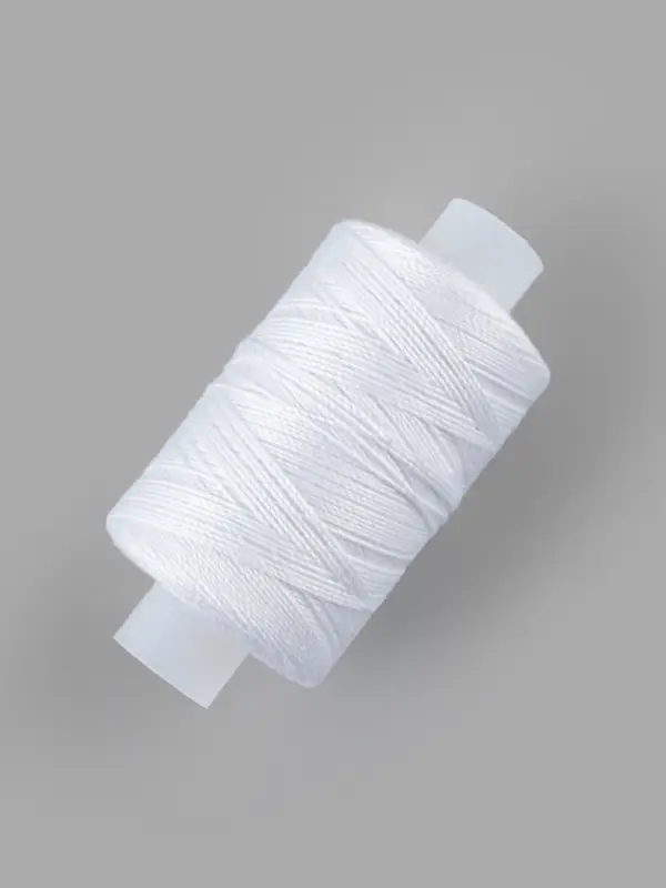 Нитки обувные, 100ЛЛ, 200 м, белые