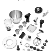 Планетарный миксер с чашей KT-4419 (4 в 1) - 1500 Вт