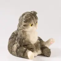 Фигурка полистоун &laquo;Котик сидит на попе&raquo;, 7&times;7&times;7.5 см