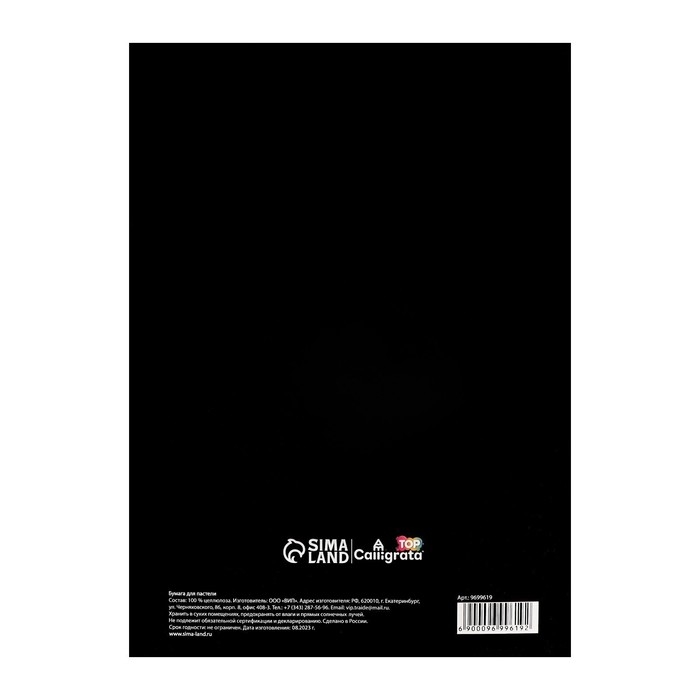 Бумага для пастели А3, 10 листов,  Бумага для пастели А3, 10 листов, "Мосты", бумага слоновая кость, ГОЗНАК, тиснение "холст", блок 200 г/м2, в папке