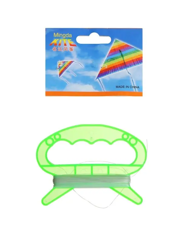 Воздушный змей Funny toys &laquo;Цветные полоски&raquo;, с леской