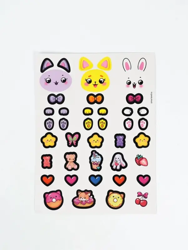 Набор для украшения яиц "Милаши", 25 х 15 см