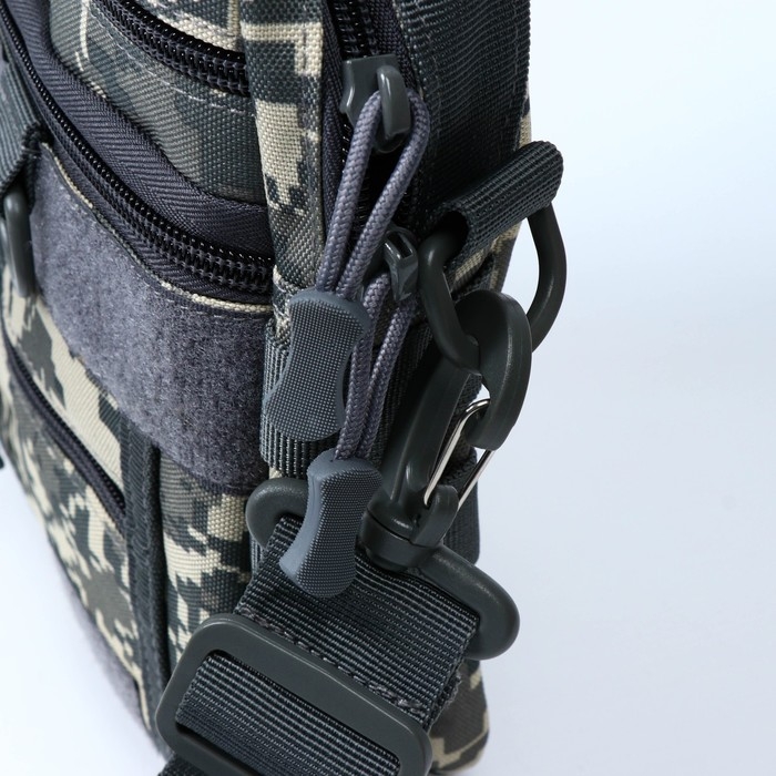 Сумка наплечная Сумка наплечная "Аdventure", серая