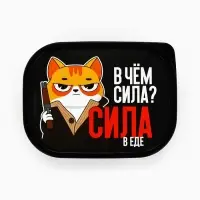 Ланч - бокс прямоугольный &laquo;В чём сила?&raquo;, 500 мл