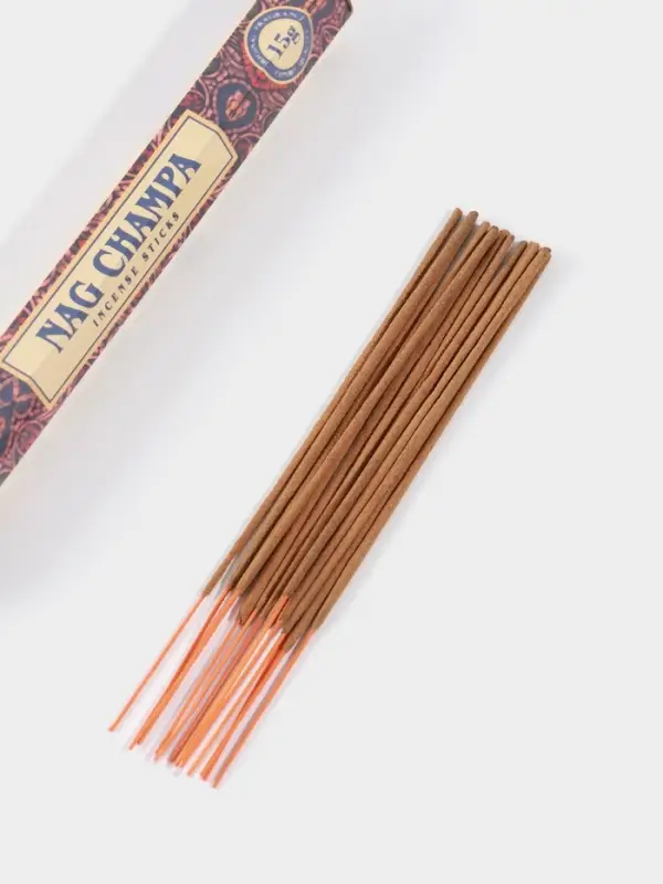Благовония NAG CHAMPA "Tulasi" 15 аромапалочек Оригинал