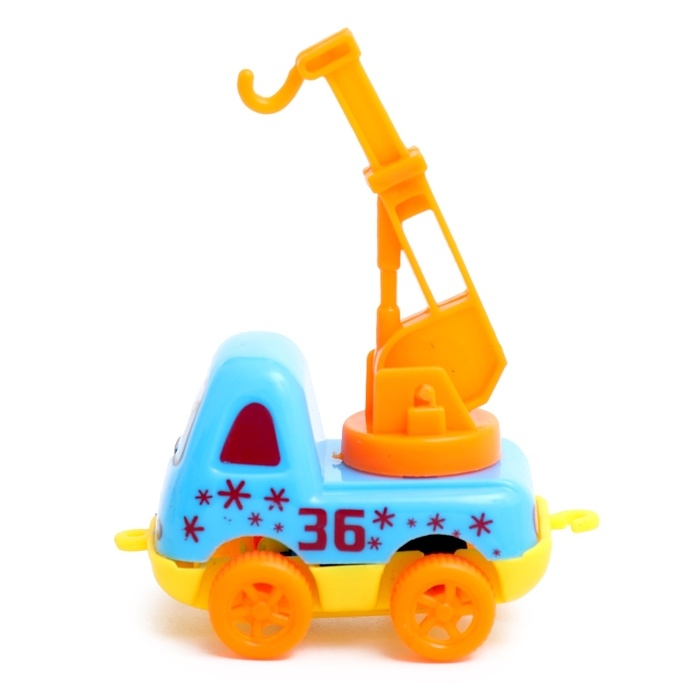 АВТОГРАД Набор  АВТОГРАД Набор "Машинки строители", 12 шт.