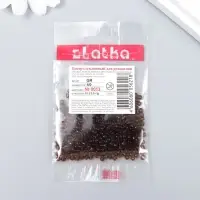 Бисер "Zlatka" 08/0, 3 мм, 10 г 0013 коричневый МИКС Бисер "Zlatka" 08/0, 3 мм, 10 г 0013 коричневый МИКС