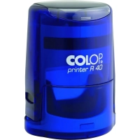 Оснастка для печати круг. с крышкой Pr. R40 индиго ColopАвстрия