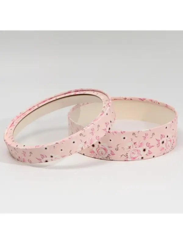 Коробка для макарун, кондитерская упаковка тубус с окном, &laquo;Цветы&raquo; 20&times;20&times;5 см