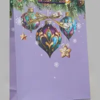 Пакет подарочный &laquo;Винтажные игрушки&raquo;, 33&times;10&times;42.5 см