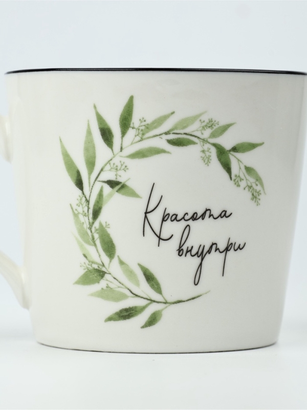 Кружка Кружка "Красота внутри", 350 мл