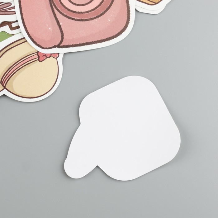 Наклейки пластик Наклейки пластик "Техника" набор 60 шт 10х12 см