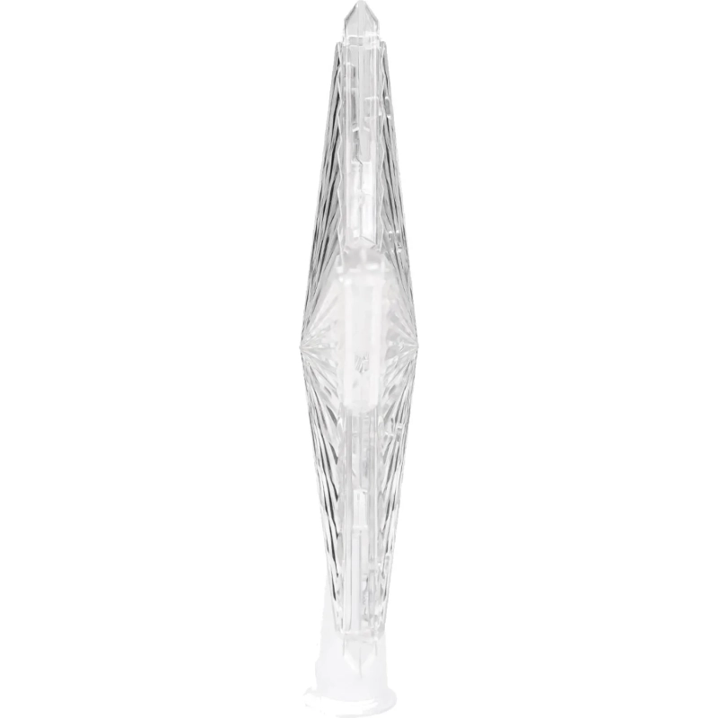 Верхушка Белая звезда, 19х19см, 15 LED, 1 режим, мульти НВУ-0002
