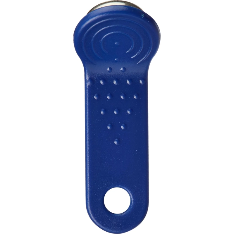 Электронный ключ Bigtech Touch Memory (iButton) DS 1990 синий (уп.10шт)