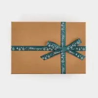Лента атласная &laquo;Салют из снежинок&raquo;, 1.5 см &times; 23&plusmn;1 м, зеленая