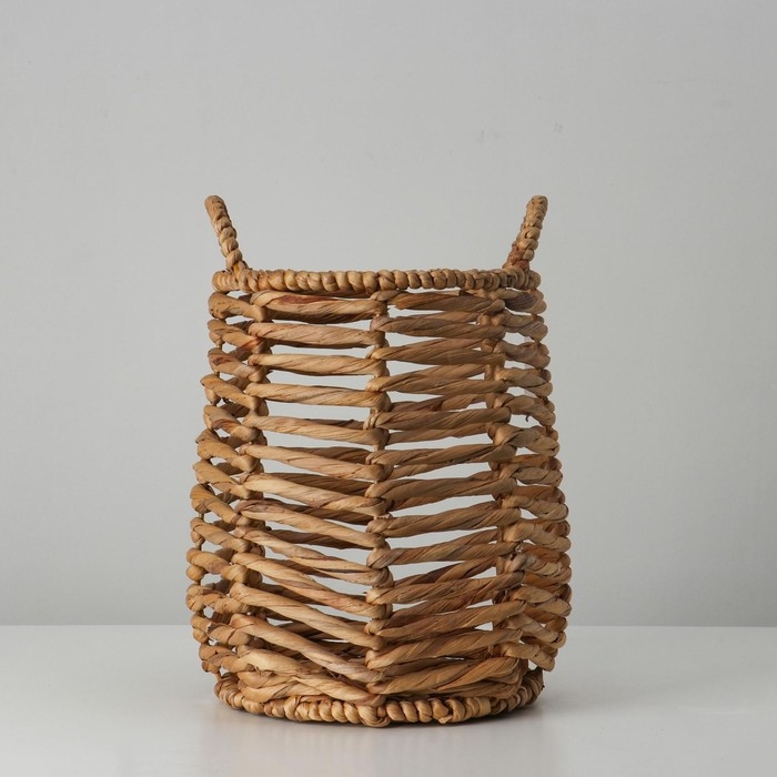 Корзина плетеная, 26/22х29/34 см, камыш Корзина плетеная, 26/22х29/34 см, камыш