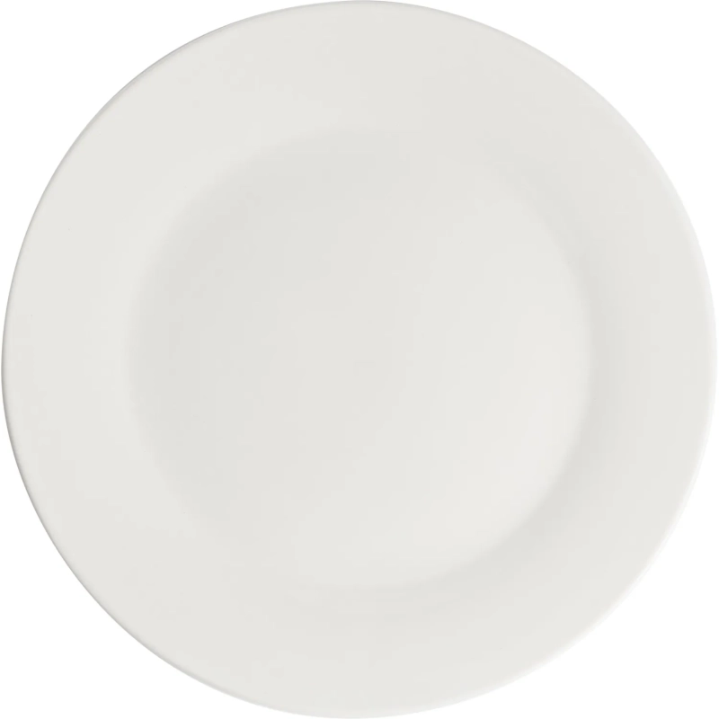 Тарелка Kaylas, D202мм, фарфор, белая 6шт/уп