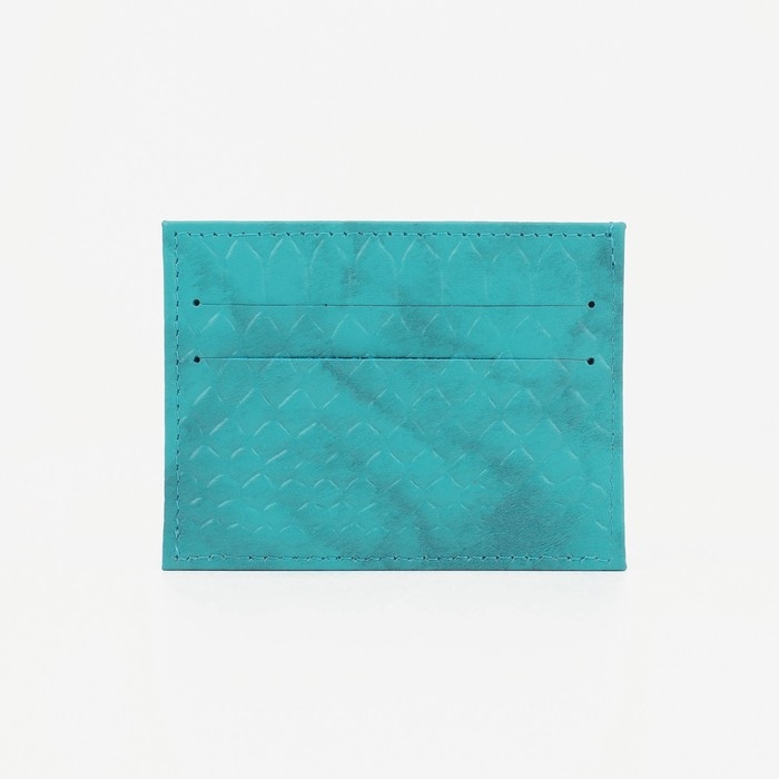 Картхолдер TEXTURA, цвет бирюзовый Картхолдер TEXTURA, цвет бирюзовый