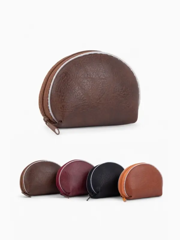 Кошелёк монетница женская на молнии, цвет МИКС Кошелёк монетница женская на молнии, цвет МИКС